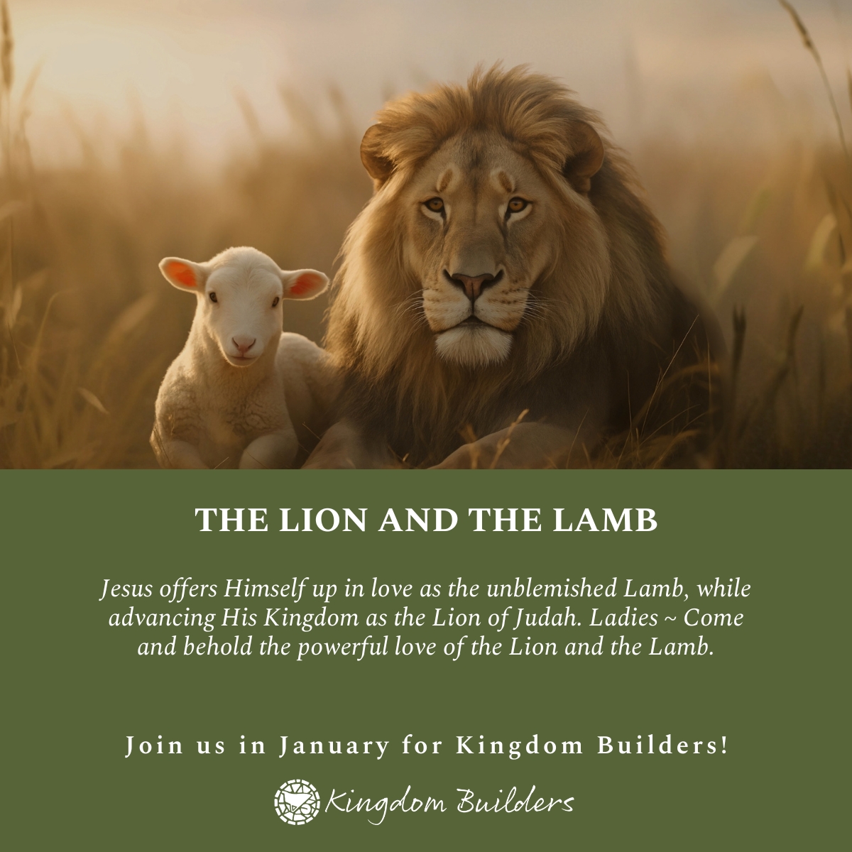 January 2026 Gathering - The Lion and the Lamb