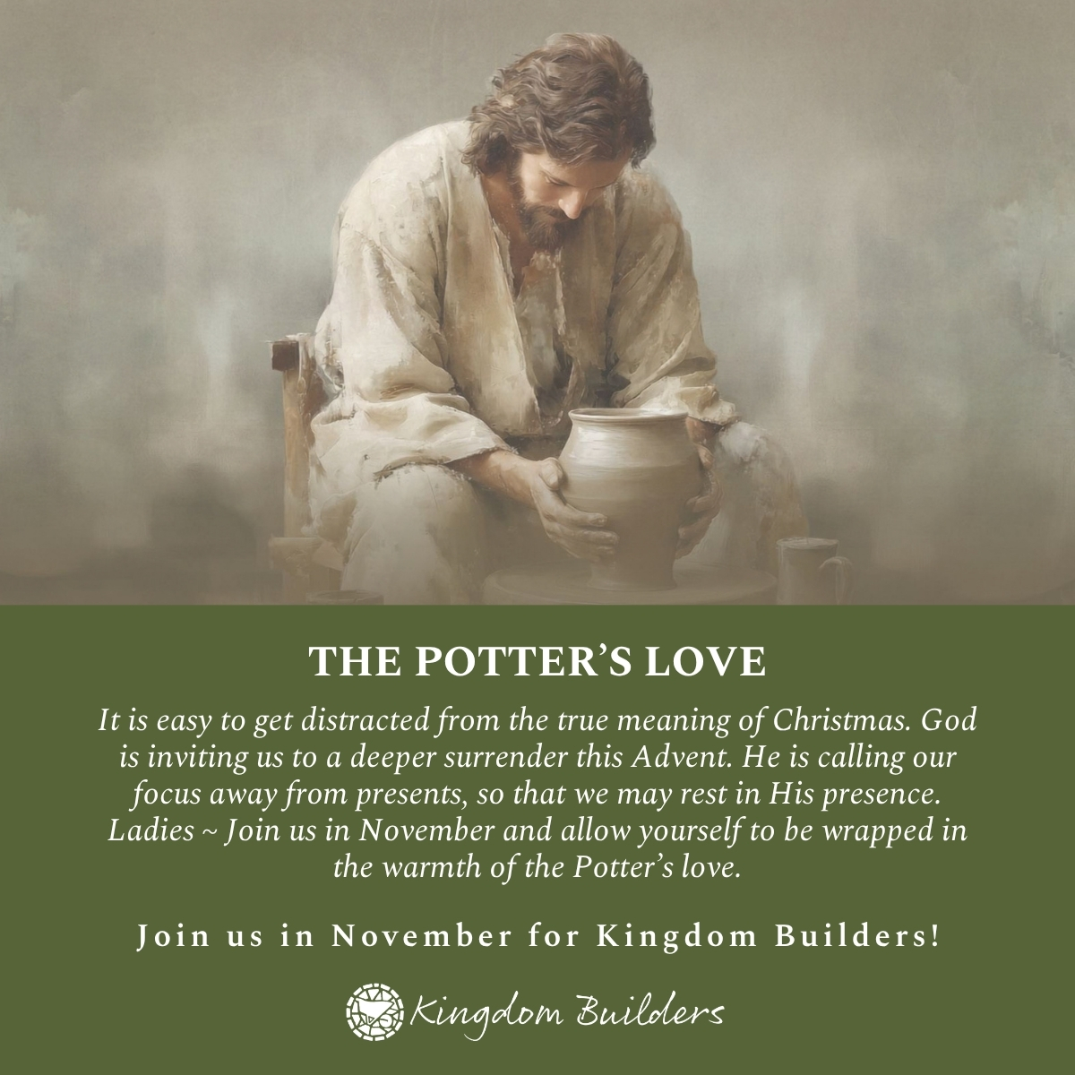 November 2026 Gathering ~ The Potter's Love